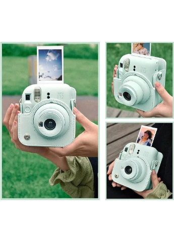 Чехол для фотоаппарата Instax Mini 12 Зеленый (2148686503) Fujifilm (387581462)