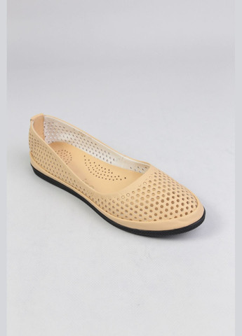 Женские балетки Benito | оранжевые однотонные натуральная кожа (323136725)