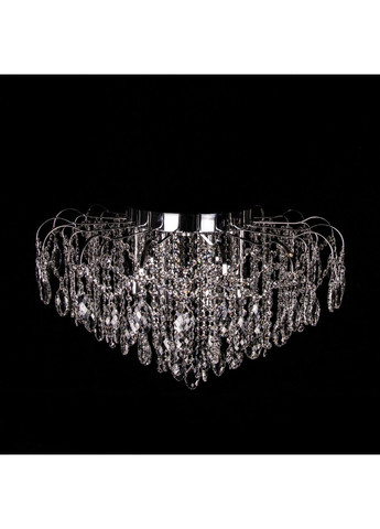 Кришталева люстра классичесская з LED підсвічуванням на 8 лампочок (срiбло) E2048/8+8/CR No Brand (354229731)