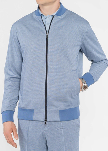 Кофта на молнии мужская синяя Arber Jersey Bomber ASKR-38 (332214150)