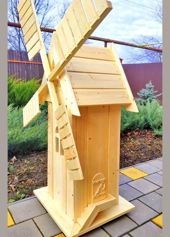 Мельница декоративная из дерева Фреско бланже (МЕС-000401) No Brand (328960291)