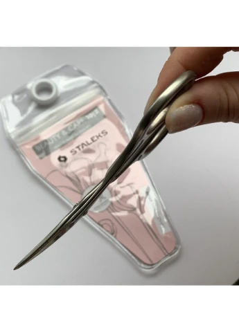 Ножиці для нігтів матові BEAUTY & CARE 10 TYPE 2 (21 мм) SBC-10/2 Staleks (372689106)