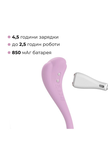 Интерактивное виброяйцо Phoenix Neo 2 Pastel Lilac, обновленная модель Svakom (335395548)