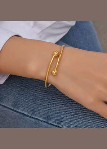 Браслет жіночій металевий незамкнутий No Brand (327274166)