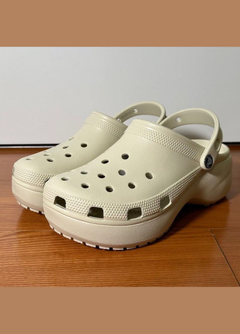 Жіночі Крокси Платформа Рожеві Women's Platform Clog Pearl Crocs Classic (326806360)