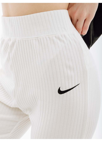 Жіночі Штани W NSW RIB JRSY PANT Білий Nike (367192222)