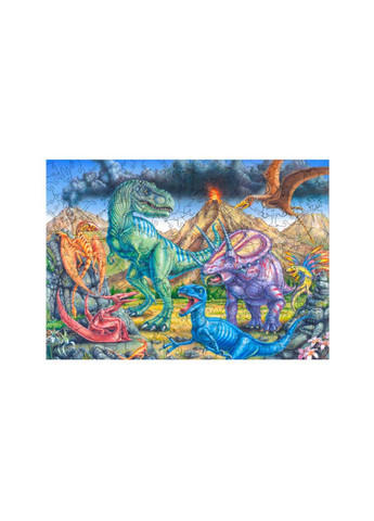 3D пазлы Новая Эра (Динозавры) А3 256 деталей Puzzlean (279181902)