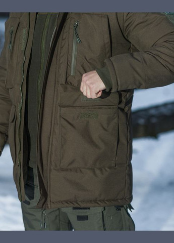 Куртка парка зимняя Исландия хаки BEZET (275864684)