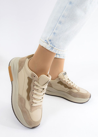 Кросівки жіночі ITTS бежеві всесезони (355971860)