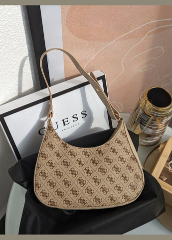 Сумка жіноча хобо бежевий на плече No Brand (322464187)