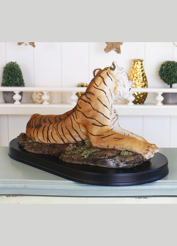 Тигриця з тигреням на дерев'яній підставці 43*24*23 см (SM002423-P1) Гранд Презент (282743487)