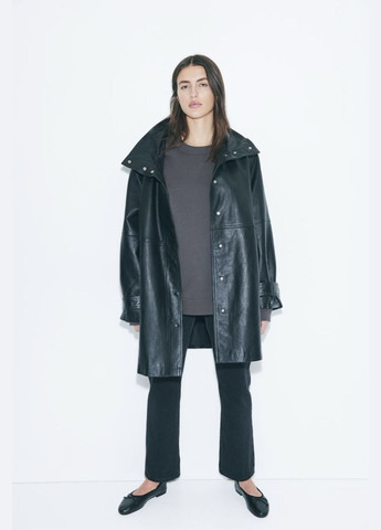 Темно-сірий світшот на флісі H&M однотонний (317635087)