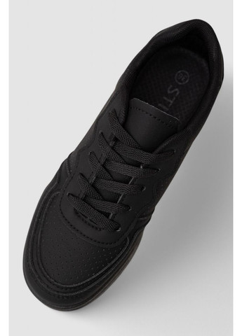 Черные кеды женские с перфорацией,, 248rad60 Ager