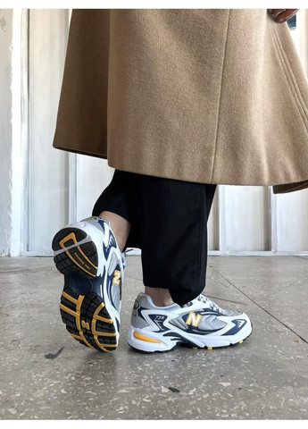 КРОСІВКИ ЖІНОЧІ NEW BALANCE 725 WHITE NAVY НЬЮ БЕЛАНС 725 No Brand білі демісезони (367174570)
