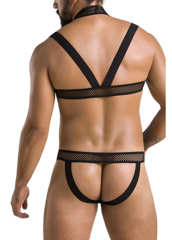 Комплект чоловічої білизни з кріпленнями Jacob XXL/XXXL,, труси, шлейки Passion (297587372)