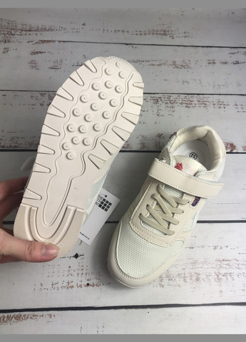 Бежеві всесезонні кросівки дитячі для дівчинки day бежевий (1102) The Fifth