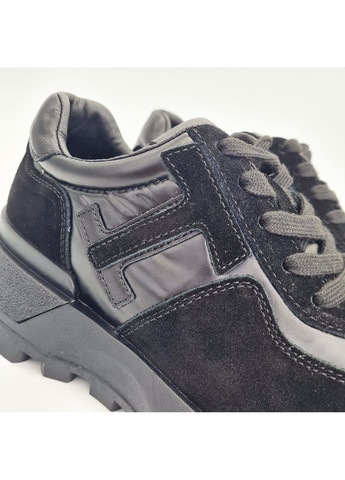 Кроссовки (р) Замша/Текстиль 0-1-1-A-46-D-119-3 Lifexpert чёрные (359377044)