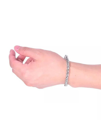 Мужской браслет толстая витая цепь сталь No Brand (340275903)