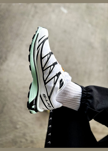 Белые демисезонные кроссовки мужские и женские salomon s/lab xt-6 white icy morn | саломон хт-6 белый No Brand