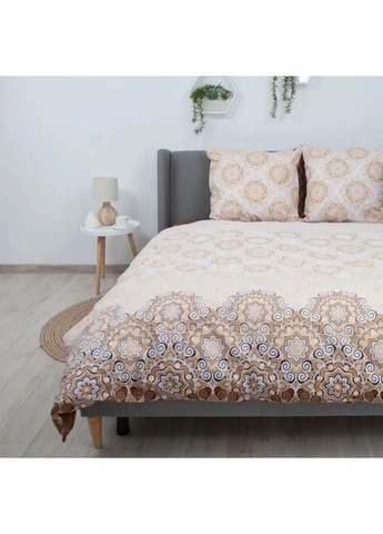 Комплект полуторный постельного белья с наволочками 70*70 см, 115 гр/м2 Debbi Brown Коричневый (14060150215) ТЕП (364100071)