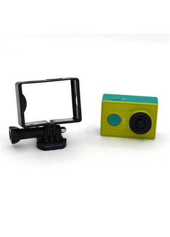 Рамка для экшн камер Xiaomi YI с переходником на стандартные крепления - желтая (код № XTGP233) Shoot (372476733)