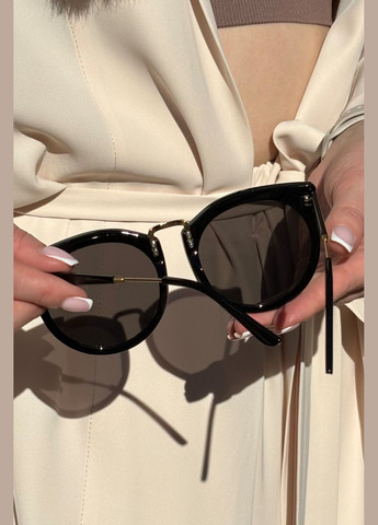 Окуляри жіночі чорного кольору Let's Shop (299147257)