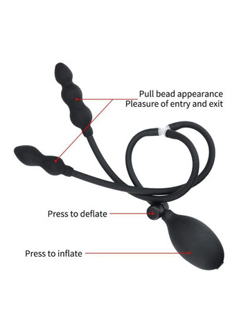 Двойной надувной стимулятор No Brand (339864653)