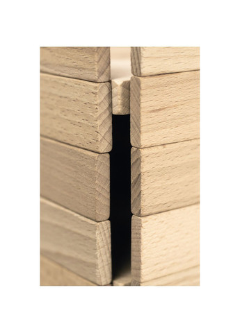 Дерев'яний конструктор Скарбничка, 37 деталей () Igroteco 900293 (328398900)