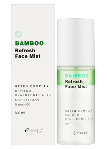 Освіжаючий двофазний міст для обличчя з екстрактом бамбука Bamboo Refresh Face Mist - 100 мл Esthetic House (285813512)