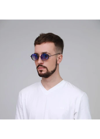 Солнцезащитные очки Овальные мужские 102-461 LuckyLOOK 102-461M (322779165)