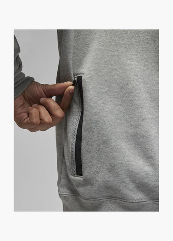 Худые мужские Fleece Hoodie X Psg Grey Dm3096-063 Air Jordan (326783806)