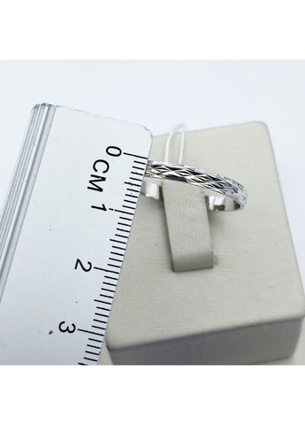 Кольцо серебряное с бриллиантовой огранкой 16,5 0,87 г No Brand (370142385)