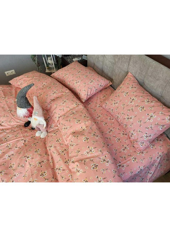 Постільна білизна Вікторія корал., фланель(байка) Сімейний розмір, наволочки 70/70 No Brand (364219650)