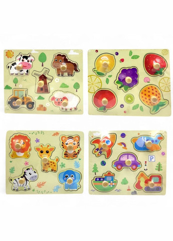 Вкладыши деревянные (МИКС ВИДОВ), 18х15 см MIC (338468409)