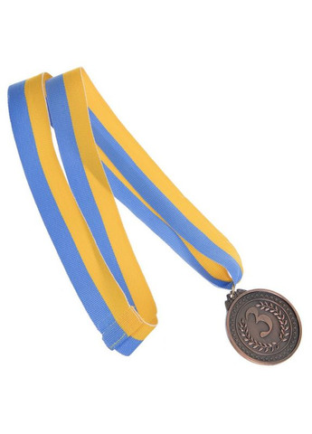 Медаль спортивна зі стрічкою C-3167 CELEBRITY (метал, d-5см, 20g, 3-бронза) SP-Sport (361438856)