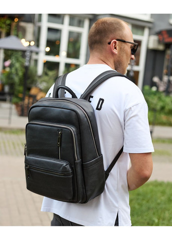 Городской мужской рюкзак из натуральной кожи 40х30х18, рюкзак для работы и путешествий, No Brand (359380804)