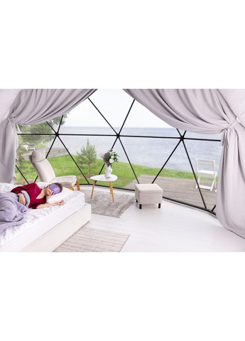 Маска для сну шовкова Чумацький Шлях 3.1 з вишитим українським орнаметом в Подарунковій упаковці Лаванда (1201-02) Фабрика Тиші (369550304)