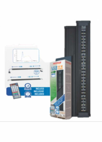 Лампа для аквариума с пультом и диммером LED SYSTEM FRESH 80110 см, 32Вт (*) Amtra (300693864)