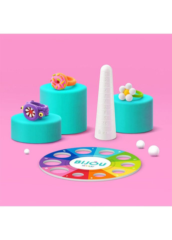 Набор самотвердеющегося пластилина ЛИПАКА 31001-UA01 Бижутерия: Цветочные Кольца ЛІПАКА (365641334)