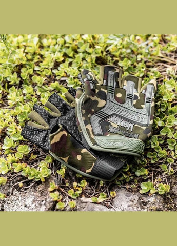 Перчатки тактические безпалые Mechanix M-Pact Gloves, Вудленд, M No Brand (315439130)