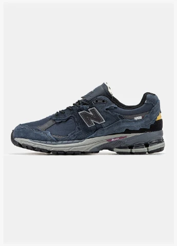 Синие демисезонные кроссовки мужские new balance 2002r No Brand 2002R Dark Blue