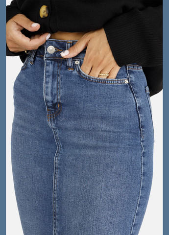 Синяя женская юбка, карандаш цвет синий цб-00259174 Yuki