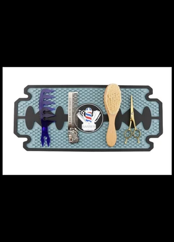 Гумовий мат-килимок для інструментів у формі леза Barber Razor Blade 44 см*20 см YRE (387483506)