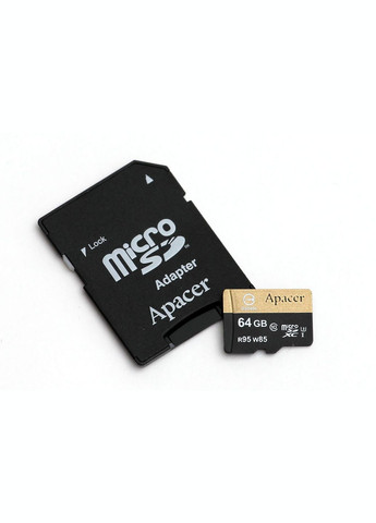 Картка пам'яті MicroSDXC 64Gb Class 10 мікроСД Apacer (276714125)