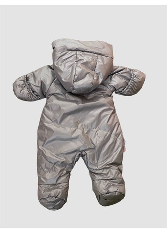 Комбінезон демісезонний з капюшоном сірий Kid`s Fantasy 62 см No Brand (363555570)