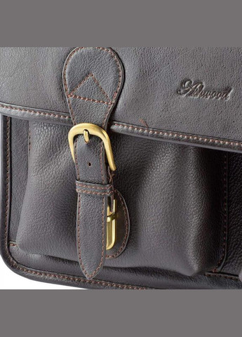 Портфель мужской кожаный 8190 Brown 17л (8190 BRN) Ashwood (335404525)