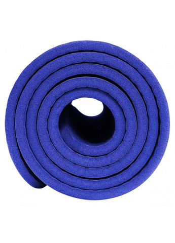 Килимок (мат) спортивний NBR 180 x 60 x 1 см для йоги та фітнесу SV-HK0069 Blue SportVida (282433336)
