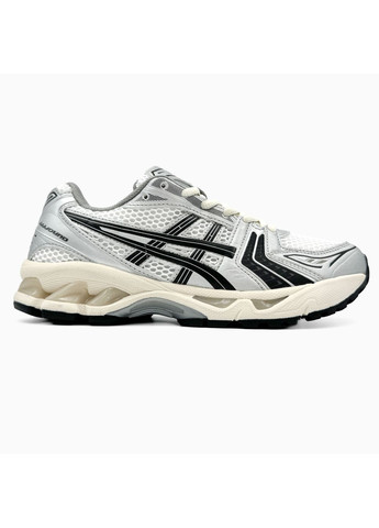 КРОСІВКИ ЖІНОЧІ ASICS GEL-KAYANO 14 WHITE / SILVER / BLACK АСІКС ГЕЛЬ КАЯНО 14 No Brand чорні демісезони (367169843)