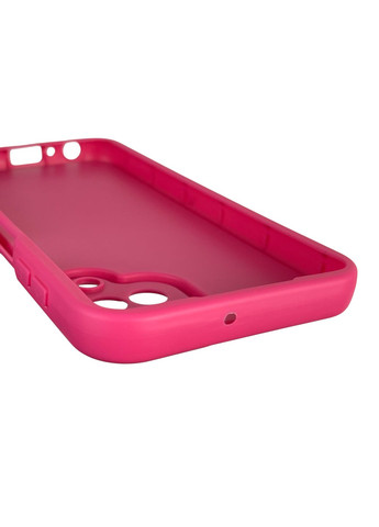 Чехол силиконовый Soft Touch с 3D принтом женским для Galaxy M22 4G (SM-M225F) малиновый (Полная защита камеры) Samsung (373670702)