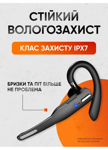 Гарнитура беспроводная Bluetooth наушник с микрофоном для водителя с шумоподавлением Poly с21 (361348591)